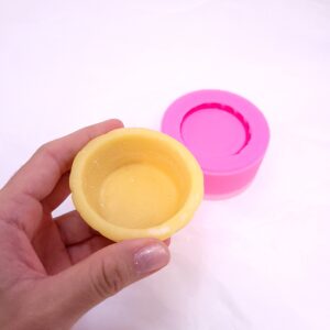 Mini pie crust realistic Tart crusts great quality Wax mold Resin mold Soap mold Realistic Flexible mold