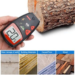 Moisture Meter, Wood Moisture Meter,Moisture Meter for Walls, Moisture Detector，Mold Detector, Soil Moisture Meter, Mold Test Kit for Home,Water Leak Detector