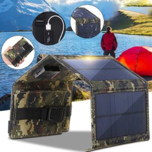 Solar Panels Portable - 10 Wa-tts Solar Panel High-Efficiency Module Monocrystalline Technology Work Mountain Climbing and Camping Outdoor Sports