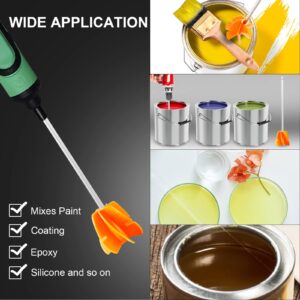 LITKIWI New Design Paint Mixer Drill Attachment with 1/4"Hex Shank Adapt to Quick Chuck Drill,Multipurpose Paint Stirrer for Liquids that Require Constant Stirring(Resin,Epoxy,Paint and etc.)