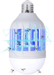bug zapper light bulb 2 in 1 led light for fruit flies, mosquito, bug, insect and fly control - traps