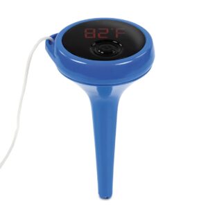 milliard digital floating pool thermometer- easy read, for swimming pool or spa