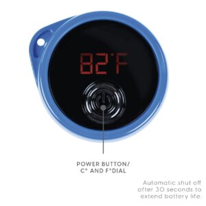 Milliard Digital Floating Pool Thermometer- Easy Read, for Swimming Pool or Spa