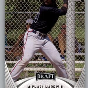 2021 Leaf Draft #43 Michael Harris II XRC RC Rookie RC Rookie Baseball Trading Card