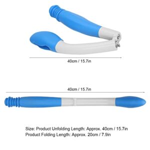 Toilet Aid Wiper, Toilet Tissue Aids Long Handle Reach Comfort Bottom Wiper Self Assist Bathroom Bottom Butt Wipe Helper Wand Comfort Wipe Tool for Pregnant After Surgery Seniors Arm Handicap