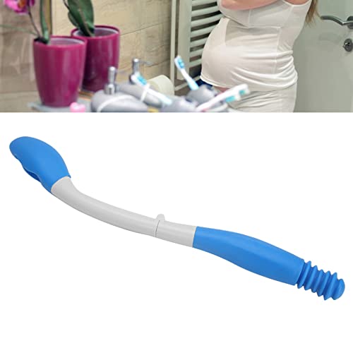 Toilet Aid Wiper, Toilet Tissue Aids Long Handle Reach Comfort Bottom Wiper Self Assist Bathroom Bottom Butt Wipe Helper Wand Comfort Wipe Tool for Pregnant After Surgery Seniors Arm Handicap