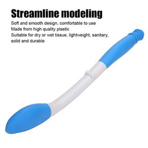 Toilet Aid Wiper, Toilet Tissue Aids Long Handle Reach Comfort Bottom Wiper Self Assist Bathroom Bottom Butt Wipe Helper Wand Comfort Wipe Tool for Pregnant After Surgery Seniors Arm Handicap