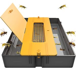 discover wasper blaster™ new 2022 patent pending trap for yellow jackets, wasps, hornets and even flies. exclude or include bees if desired.