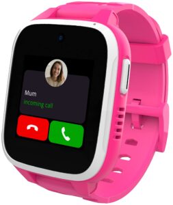 xplora xgo 3 - watch phone for children (4g) - calls, messages, kids school mode, sos function, gps location, camera and pedometer – (subscription required) (pink)
