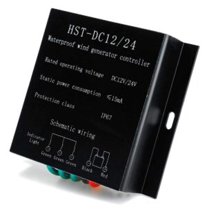 MPPT Wind Turbines Generator Charge Controller, 6000W-9000W 12/24V /48V MPPT Waterproof LED Overvoltage Speed Protection,48v