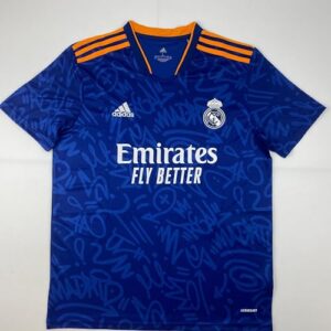 Autographed/Signed Luka Modric Real Madrid Blue Soccer Jersey Beckett BAS COA