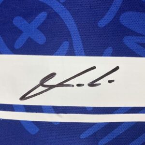 Autographed/Signed Luka Modric Real Madrid Blue Soccer Jersey Beckett BAS COA