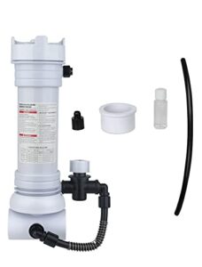 320 pool chlorinator compatible with rainbow 320 chlorinator 171096 automatic inline chlorine/bromine feeder, 320 chlorinator can handle up to 70000 gallons of water