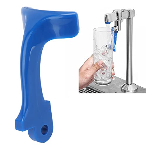 Fdit Coffee Shop Plastic Water Outlet Putter Rod Push Cup Faucet Accessories Outlet Push Rod 9984-01/Blue For Bar Restaurant Hotel Faucet Lever Arm