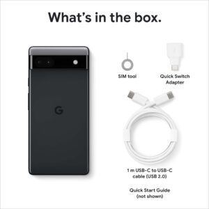 Google Pixel 6a - 5G Android Phone - Unlocked Smartphone with 12 Megapixel Camera and 24-Hour Battery - Sage