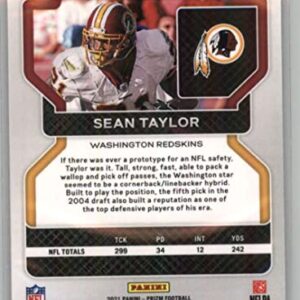 2021 Panini Prizm #216 Sean Taylor Washington Football Team Official NFL Football Trading Card in Raw (NM or Better) Condition