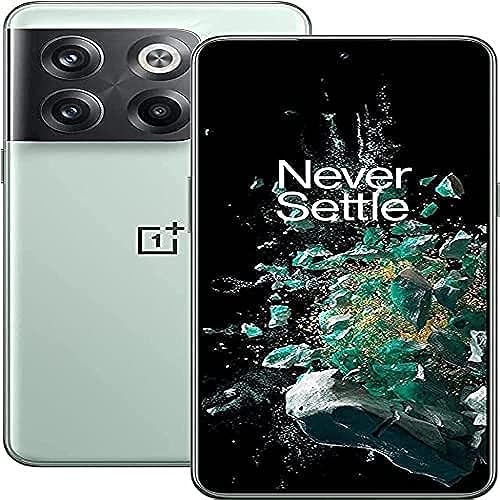 OnePlus 10T 5G Dual-Sim 256GB ROM + 16GB RAM (GSM only | No CDMA) Factory Unlocked 5G Smartphone (Jade Green) - International Version