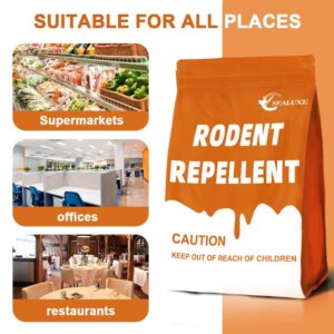 SEALUXE Rodent Repellent,Mouse Repellent Peppermint Pouches,Mice Repellent for House,Mouse Deterrent Indoor,Rat Repellent Outdoor/Indoor,Peppermint Oil to Repel Mice and Rats 12 Pouches