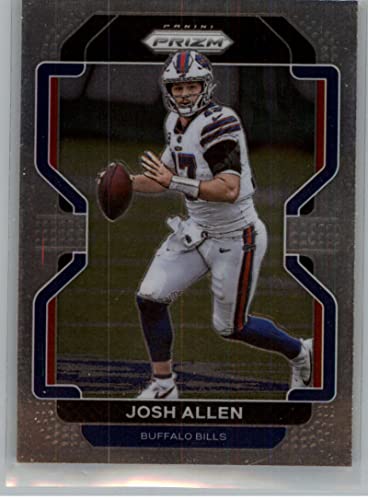 2021 Panini Prizm #117 Josh Allen Buffalo Bills Official NFL Football Trading Card in Raw (NM or Better) Condition