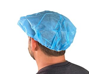 old south trading disposable bouffant cap - hair net - hair nets for food service - surgical caps for women and men - 24 in - 50 pack