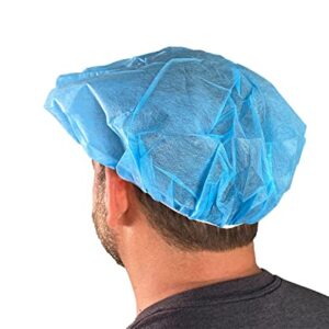 Old South Trading Disposable Bouffant Cap - Hair Net - Hair Nets for Food Service - Surgical Caps for Women and Men - 24 in - 50 Pack