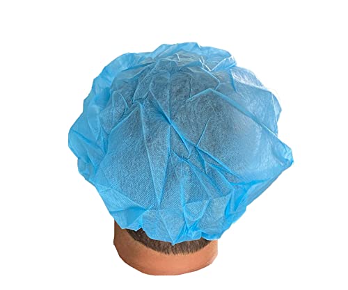 Old South Trading Disposable Bouffant Cap - Hair Net - Hair Nets for Food Service - Surgical Caps for Women and Men - 24 in - 50 Pack