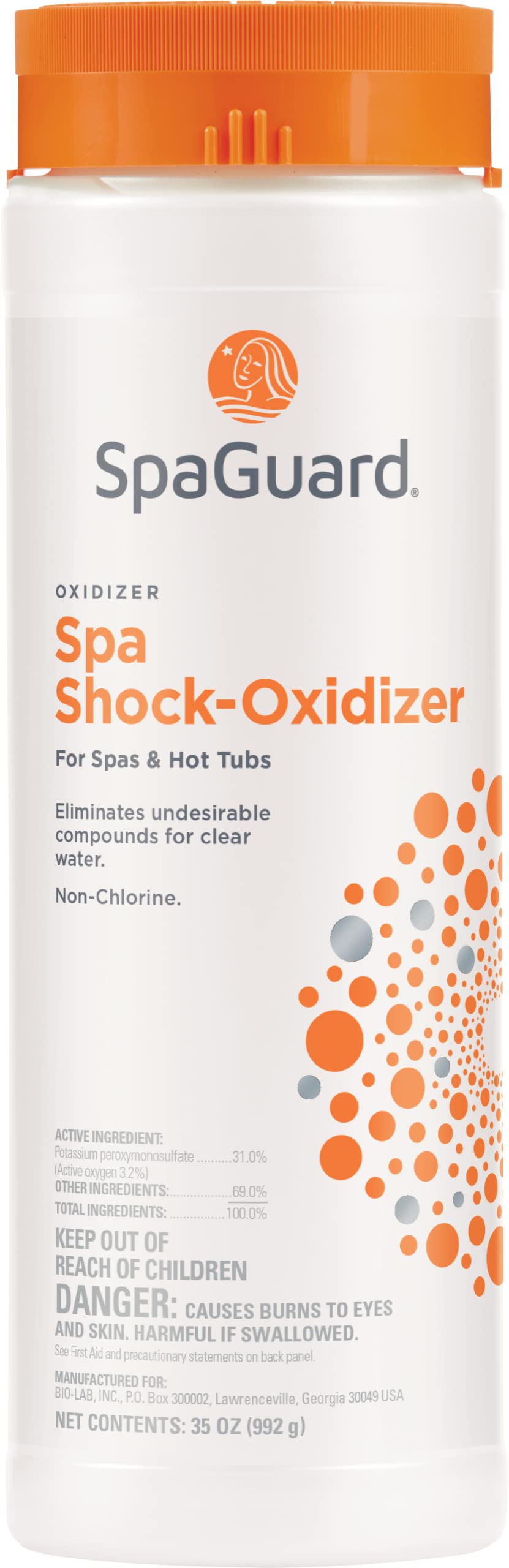 SpaGuard Spa Shock-Oxidizer 35oz for Hot Tub with Digital Hot Tub Care Ebook (1)