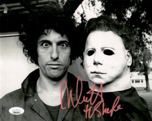 nick castle autographed signed inscribed 8x10 photo halloween jsa michael myers