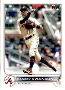 2022 topps #507 dansby swanson nm-mt braves