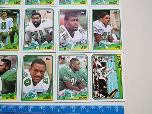 1988 PHILADELPHIA EAGLES MASTER TEAM SET JEROME BROWN, SETH JOYNER ROOKIES MINT