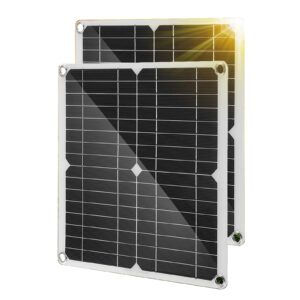 dsj 2pcs 300w monocrystalline solar panel kit - dual usb ports waterproof solar cells with solar controller for car yacht rv battery charger/100a