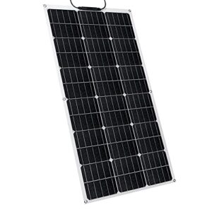dsj flexible solar panel kit complete 100w panel solar generator kit energy charger for home camping car system power