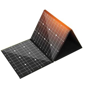 dsj 18v 400w monocrystallinel solar panel - folding package solar charger with 1.5m cables + 30a controller for travel/camping/rv