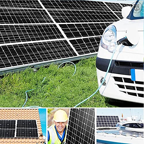 DSJ 12V 18W Solar Panel System 30A Charge Controller 4000W Solar Inverter Kit Complete Power Generation System Set/220V