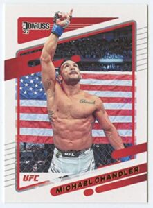 2022 donruss ufc #16 michael chandler lightweight official mma trading card in raw (nm or better) condition