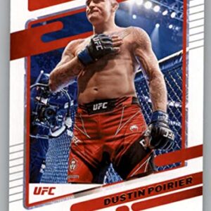 2022 Donruss UFC #29 Dustin Poirier Lightweight Official MMA Trading Card in Raw (NM or Better) Condition