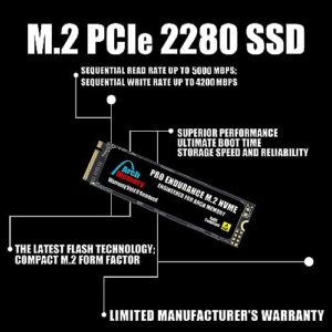 Arch Memory Replacement for Dell SNP112284P/2TB AB400209 2TB M.2 2280 PCIe (4.0 x4) NVMe Solid State Drive for Latitude 5521