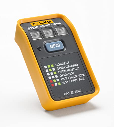 Fluke ST120 GFCI Socket Tester Without Beeper