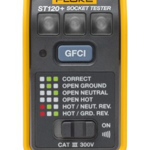 Fluke ST120+ GFCI Socket Tester with Audible Beeper