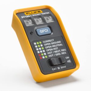 Fluke ST120+ GFCI Socket Tester with Audible Beeper