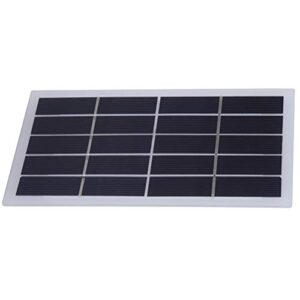 jindi solar power module, litghweight stable solar panel with clip for outdoor(2w 5v+ clip)