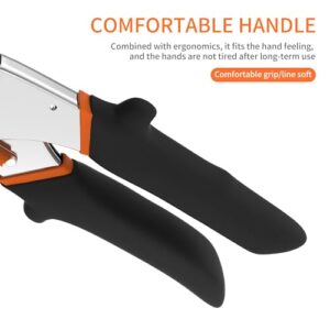 GARTOL Multi Angle Miter Shear Cutter - Multifunctional Trunking Shears for Angular Cutting of Moulding and Trim Multipurpose Quarter Round Cutter Adjustable at 45 To 135 Degree With Spare 10 Blades