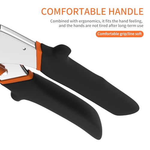 GARTOL Multi Angle Miter Shear Cutter - Multifunctional Trunking Shears for Angular Cutting of Moulding and Trim Multipurpose Quarter Round Cutter Adjustable at 45 To 135 Degree With Spare 10 Blades