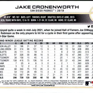 2022 Topps Opening Day #7 Jake Cronenworth San Diego Padres MLB Baseball Trading Card