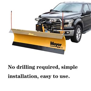 SUONE Snow Plow Blade Marking Guide Kit 27 '' Never Break 304 Stainless Steel Connector for Blizzard Boss SNO Western Snow Plow More Pickups SUV UTV ATV