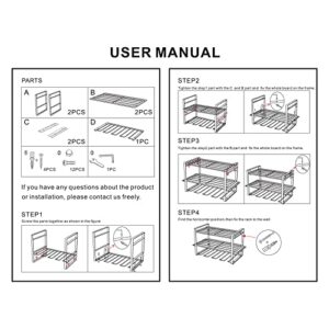 EMENTOL Power Tool Organizer, Drill Holder Wall Mount, Garage Tool Rack, Removable Design, for Power Tool, Screwdriver, Cordless Drill Storage