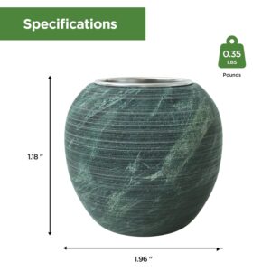 Northwood Sauna Aromatherapy Stone Cup - Essential Oil Diffuser - Natural Rock with Stainless Steel Bowl