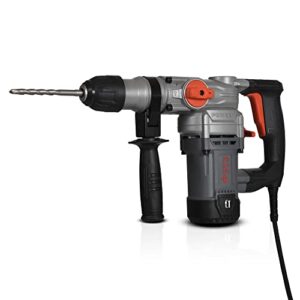 impact rotary hammer drill and demolition hammer 1inch sds construction power tools - electric jack hammer and corded sds power drill function for chipping concrete and tile removal - chisel