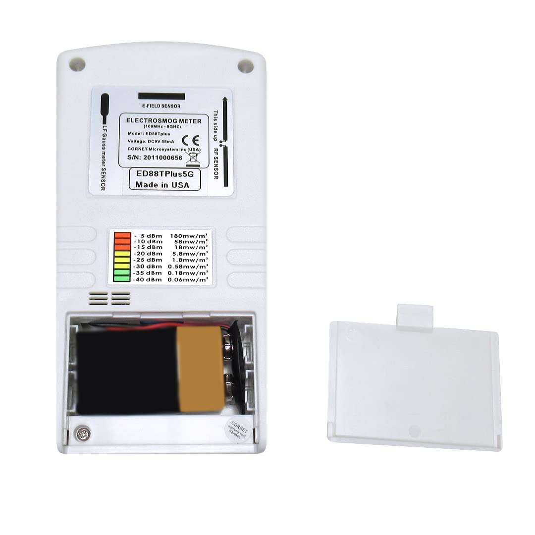 Cornet ED88TPLUS5G EMF RF 5G TRI Field Detector by Safe Living Technologies Inc.