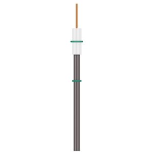 stonylab graphite rod electrode, 99.95% purity graphite electrode cathode working electrode with ptfe adapter for electrolytic cell